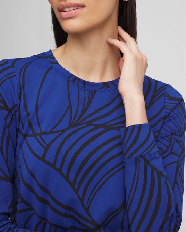 Zenergy UPF Leaf Long Sleeve Top - image 4